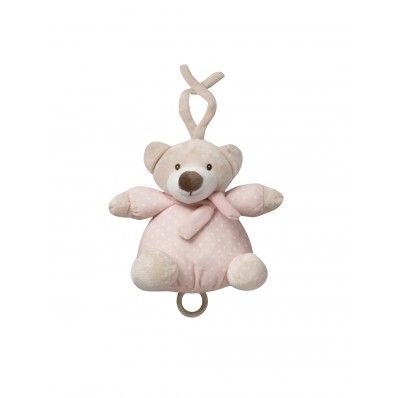 Peluche musical osito rosa de Interbaby