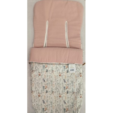 Saco silla bosque rosa de D'Peques