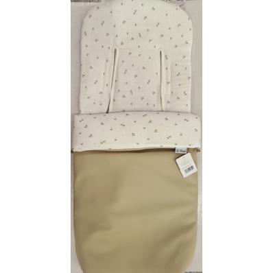 Saco silla pajaritos beige de D'Peques