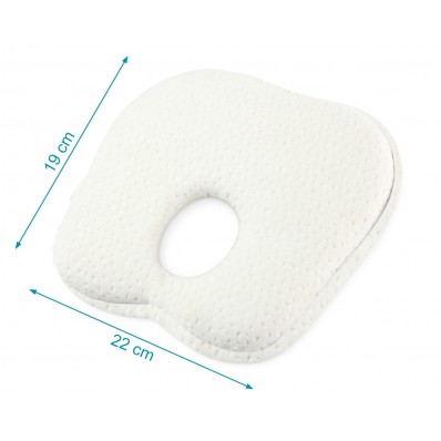 Almohada plagiocefalia blanca de Kiokids