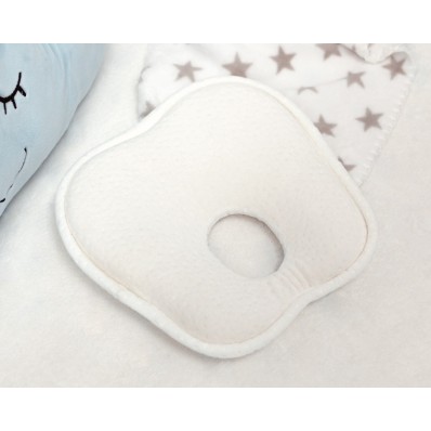 Almohada plagiocefalia blanca de Kiokids