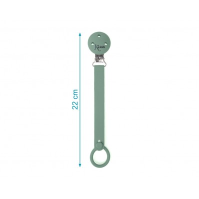 Sujetachupetes pinza silicona menta de Kiokids