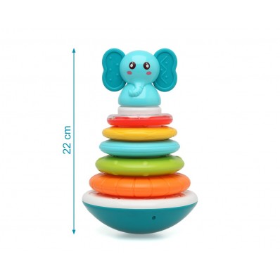 Tentetieso elefante con aros de Kiokids