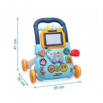 Andador educativo azul de Kiokids