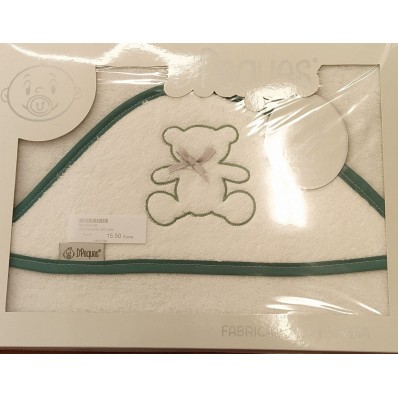 Capa de baño oso lazo