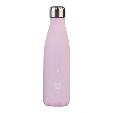 Botella térmica 500ml rosa de Saro