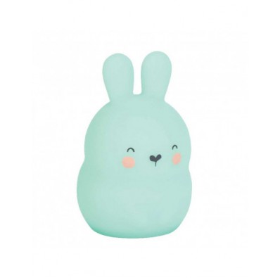 Luz de compañia little bunny verde de Saro