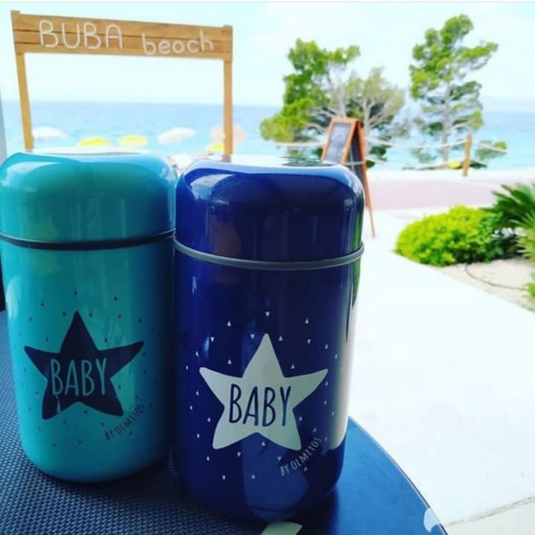 Termo Papillero Olmitos Azul Star - Disbaby - Tienda online del Bebé