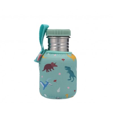 Botella Acero con Funda Dinosaurios Personalizable 350m