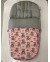 Saco silla Tomiño Rosa C/Chenilla Gris