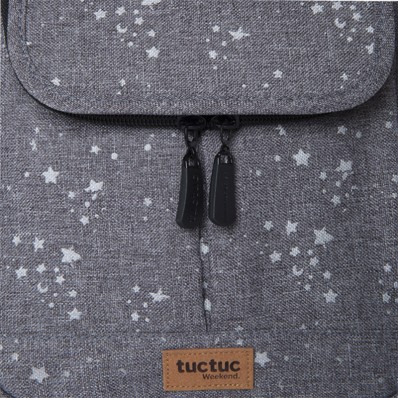MOCHILA TÉRMICA TUC TUC CONSTELLATIÓN GRIS