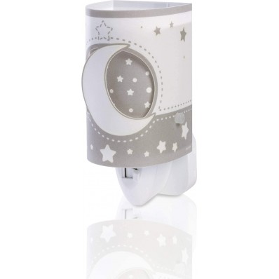 LUZ QUITAMIEDOS GRIS LUNA Y ESTRELLAS DE DALBER