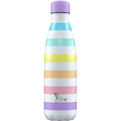 BOTELLA ISOTÉRMICA INOX 500 ML CHILLY´S DOCK AND BAY RAINBOW