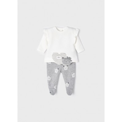 Conjunto Polaina color Fog Vig Talla 0-1 de Mayoral