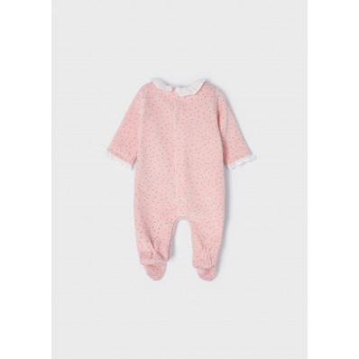 Pelele tundosado color Rosa baby Talla 2-4 de Mayoral