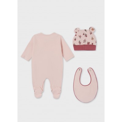 Pack de regalo 3 piezas color rosa bebe talla 0-0 de Mayoral